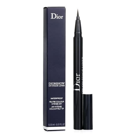 dior diorshow liner|christian Dior waterproof eyeliner.